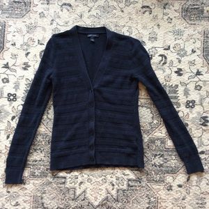 Tommy Hilfiger navy blue cardigan sweater